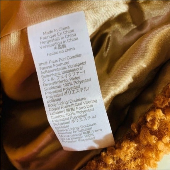 J. Crew NWT Adobe Clay Teddy Sherpa Jacket Size XL - Picture 9 of 10